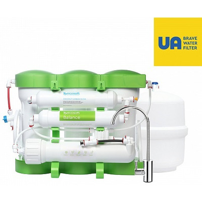 Фільтр для води Ecosoft P'URE Balance MO675MPUREBALECO шість ступенів, мінералізатор, під мийку Зображення