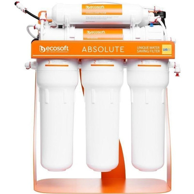 Фильтр обратного осмоса Ecosoft Absolute MO675MPSECO с помпой и минерализатором, 6 степеней очистки, бак 7 л Изображение