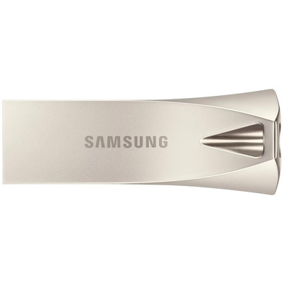 Флешка USB Samsung Bar Plus 512 ГБ метал сріблястий, USB 3.1 Зображення