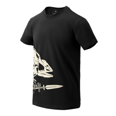 Футболка Helikon-Tex Full Body Skeleton черная S, 100% хлопок Изображение