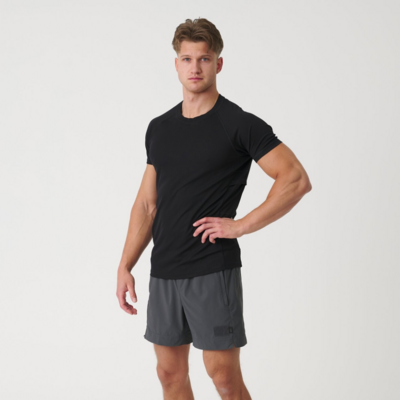 Футболка Helikon-Tex Functional Quick Dry термоактивная черная L Изображение