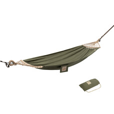 Гамак Naturehike CNK2450WS018 одноместный, хлопок, зеленый, 250 кг Изображение