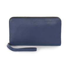 Гаманець Tucano Sicuro Premium Pochette темно-синій, натуральна шкіра, 3 відділення Зображення
