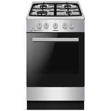 Газова плита Hansa FCGX52029H 50x60 см, чавун, нержавіюча сталь Зображення