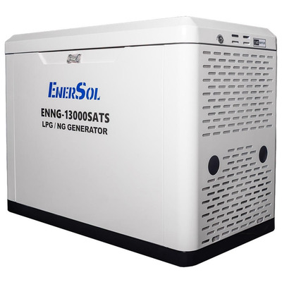 Газовый генератор EnerSol ENNG-13000SATS 13 кВт электростартер IP23 Изображение