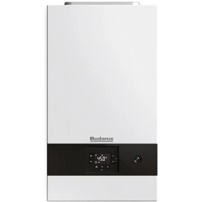 Газовий котел Buderus Logamax Plus GB122i-24 KD H двоконтурний 24 кВт білий конденсаційний Зображення