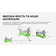 Газовая горелка BRS BRS-80 17 кВт, 10 конфорок, нержавейка Изображение