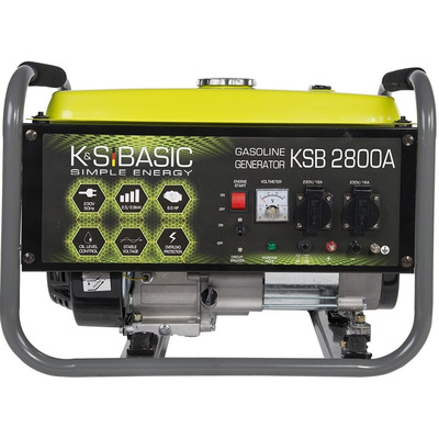 Генератор бензиновый Könner & Söhnen KSB 2800A 2,8 кВт, 230 В Изображение