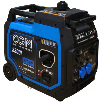 Генератор бензиновий інверторний EnerSol CGM 3300i 3.5 кВт, 1 фаза, ручний запуск Зображення