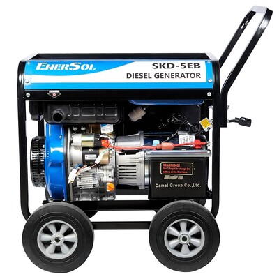 Генератор дизельный EnerSol SKD-5EB 4.6/5 кВт, электростартер, 230В Изображение