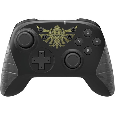 Геймпад беспроводной Hori Horipad NSW Zelda Tears Of Kingdom, черный, Bluetooth, аккумулятор Изображение