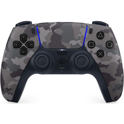 Геймпад PlayStation DualSense серый камуфляж адаптивные триггеры Изображение