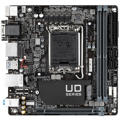 Материнська плата Gigabyte H610I DDR4 mini-ITX LGA1700, 2×DDR4, M.2 Зображення
