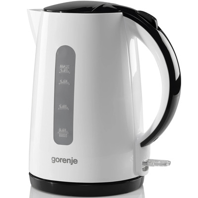 Електрочайник Gorenje K17PLBW 1,7 л 2200 Вт білий знімним фільтром Зображення