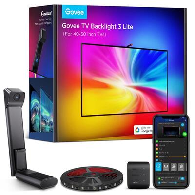 Светодиодная лента Govee H6097 Backlight 3 Lite RGBICW 40–50 Изображение
