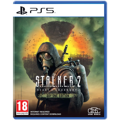 Игра для PlayStation 5 S.T.A.L.K.E.R. 2 Day One Edition Blu-ray от GSC Game World, экшен хоррор, украинский язык Изображение