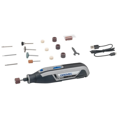 Ротационный гравер Dremel 7760-15 Lite аккумуляторный, 15 насадок, 3.6 В Изображение