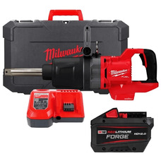 Гвинтоверт ударний акумуляторний Milwaukee M18 ONEFHIWF1D-121C 18В, 2576 Нм, 1″ квадрат, 12 А·год Зображення