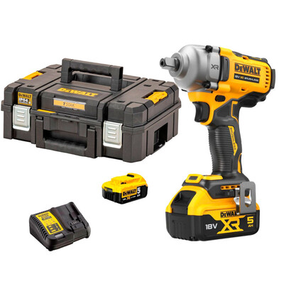 Гайковерт ударний DeWALT DCF892P2T 18В XR Li-Ion, 1084Нм, 2х5А·год, кейс Зображення