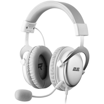 Игровая гарнитура 2E Gaming HG355, белый, 7.1 звук, съемный микрофон, USB/3.5 мм Изображение