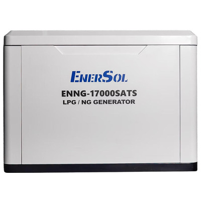 Газовый генератор EnerSol ENNG-17000SATS 15-17 кВт, 230В, электростартер Изображение