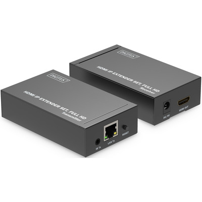 HDMI удлинитель Digitus DS-55517, Full HD 1080p, до 120 м, комплект передатчик и приемник Изображение