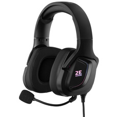 Ігрова гарнітура 2E Gaming HG340 7.1 USB-A RGB, кабель 2м, чорна Зображення