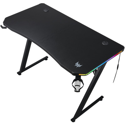 Ігровий стіл Acer Predator Rift RGB Gaming Desk PGD121, чорний, 120x60 см Зображення