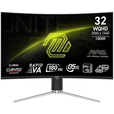 Ігровий вигнутий монітор MSI MAG 325CQRF-QD-E2 31.5