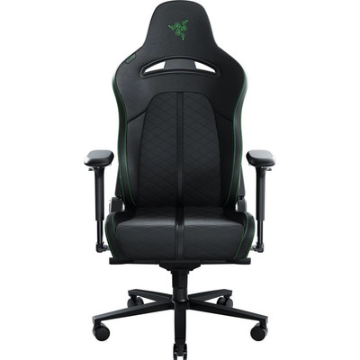 Ігрове крісло Razer Enki чорний/зелений, PU шкіра, 4D підлокітники Зображення