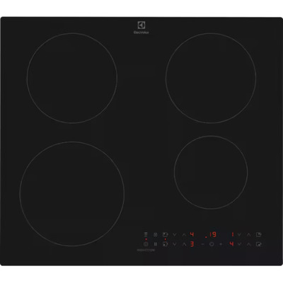 Індукційна варильна поверхня Electrolux EIT60433CT 60 см, Hob2Hood, SaphirMatt, чорний матовий Зображення