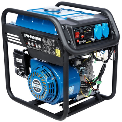Інверторний генератор EnerSol EPG-5500IOE бензиновий, 5/5.5 кВт, 230В, електростартер Зображення