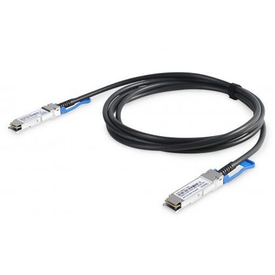 Кабель Digitus DAC QSFP28 100G 1м мідний пасивний, 100 Гбіт/с Зображення