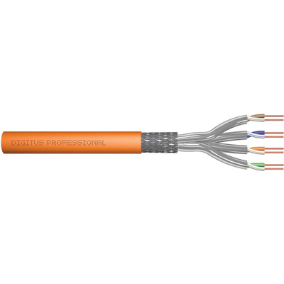Кабель для монтажу Digitus DK-1744-VH-5 CAT 7 S-FTP 500м LSZH AWG23/1 помаранчевий Зображення
