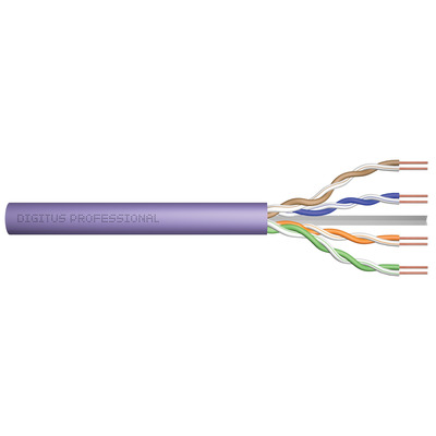 Кабель инсталляционный Digitus DK-1614-VH-305 CAT 6 U-UTP, 305 м, LSZH, фиолетовый Изображение