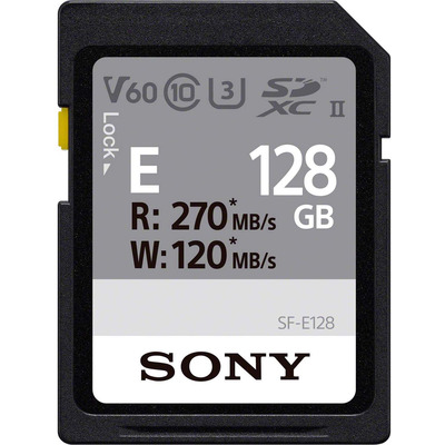 Карта пам'яті Sony SFE128.ET4 SDXC 128 ГБ UHS-II V30 R270/W120MB/s IP57 Зображення