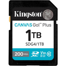 Карта пам'яті Kingston SD 1TB C10 UHS-I U3 V30 швидкість читання 200 МБ/с Карта пам'яті Kingston SD 1TB C10 UHS-I U3 V30 швидкість читання 200 МБ/с Зображення
