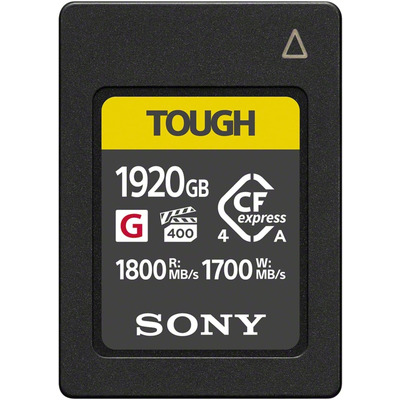 Карта пам’яті Sony CFexpress Type A 1920GB Tough для професійних камер Карта пам’яті Sony CFexpress Type A 1920GB Tough для професійних камер Зображення