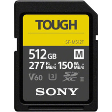 Карта пам'яті Sony SDXC Tough 512 ГБ UHS-II U3 V60 до 277 МБ/с Зображення