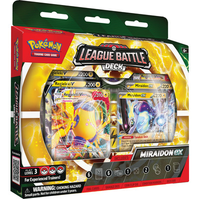 Карточная игра Pokemon TCG Miraidon ex League Battle Deck 60 карт Изображение
