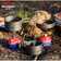 Каструля титанова Naturehike NH18T202-B 1,3 л зі складною ручкою Зображення