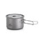 Каструля титанова Naturehike NH18T202-B 1,3 л зі складною ручкою Зображення