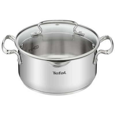 Каструля Tefal Duetto+ G7194456 2.9 л з кришкою, нержавіюча сталь Зображення