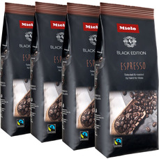 Кофе в зернах Miele Espresso 4x250г, 80% арабика, 20% робуста Изображение