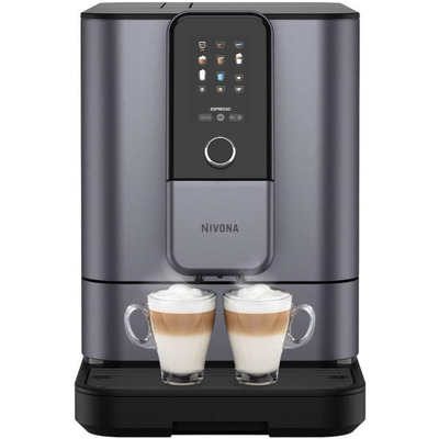 Кавомашина Nivona CafeRomatica NIVO 8107, 1.8 л, перлинно-блакитна, автоматичний капучинатор, зернова і мелена кава Зображення