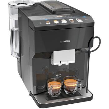 Кавоварка Siemens TP503R09 автоматична, зернова й мелена, 1.7 л, чорна Зображення