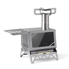 Кемпинговая печь Naturehike CNK2300CW020 твердотопливная, сталь 430 Изображение