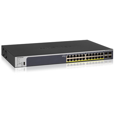 Управляемый коммутатор NETGEAR GS728TPP-300EUS 24xGE PoE+, 4xSFP, 380Вт Изображение