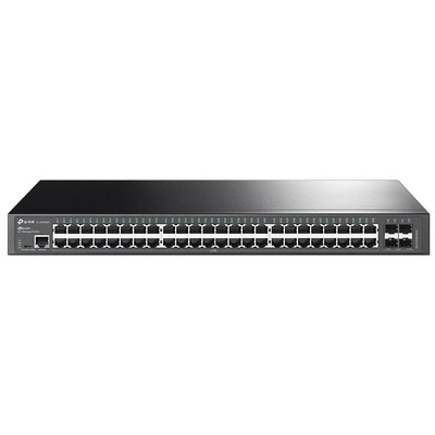 Керований комутатор TP-Link SG3452X 48 портів RJ45, 4 SFP+ 10G, безвентиляторний Зображення