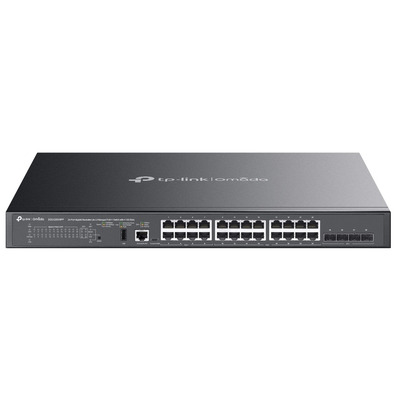 Керований комутатор TP-Link SG5428XMPP 24xPoE+ 4xSFP+ L3 500Вт Зображення